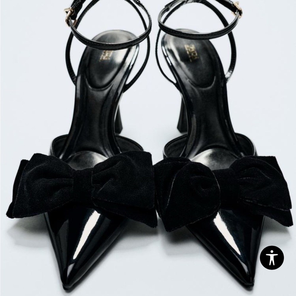 Zara bow heels